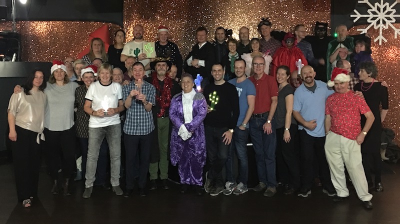 End of 2018 Party Group Picture